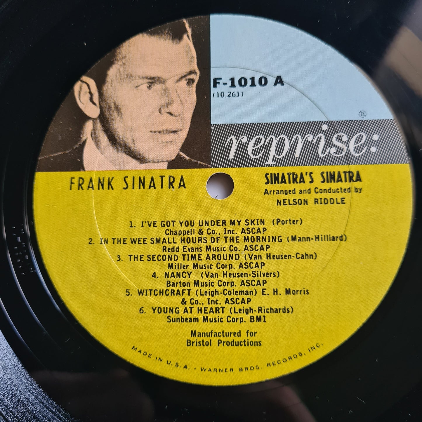 Frank Sinatra – Sinatra's Sinatra - 1963 (USA Gatefold Pressing) - Vinyl Record LP