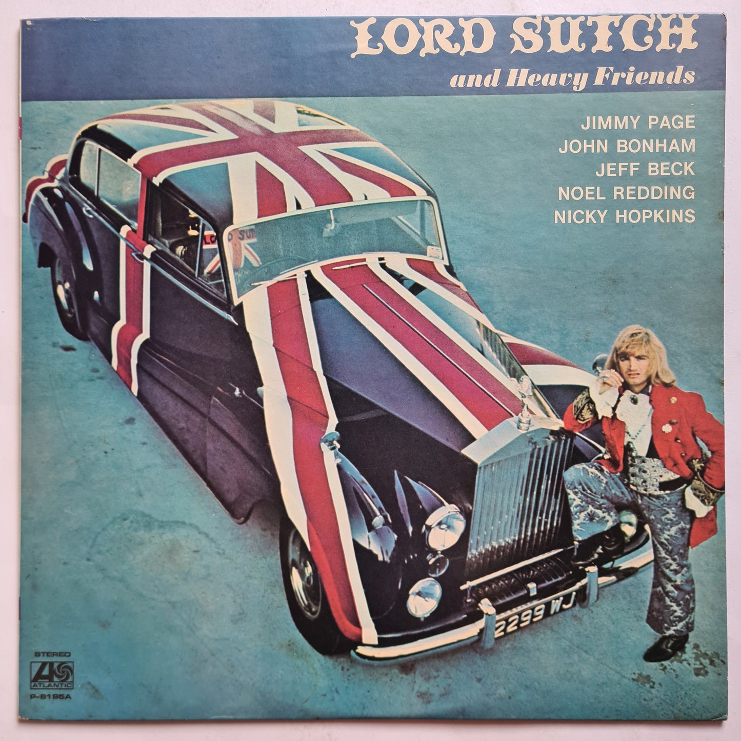 Lord Sutch And Heavy Friends – Lord Sutch And Heavy Friends - 1972 (Japanese Pressing) - Vinyl Record LP (Featuring Jimmy Page, John Bonham, Jeff Beck, etc)