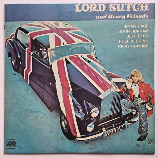 Lord Sutch And Heavy Friends – Lord Sutch And Heavy Friends - 1972 (Japanese Pressing) - Vinyl Record LP (Featuring Jimmy Page, John Bonham, Jeff Beck, etc)