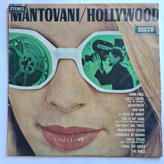Mantiovani – Hollywood - 1967 - Vinyl Record LP