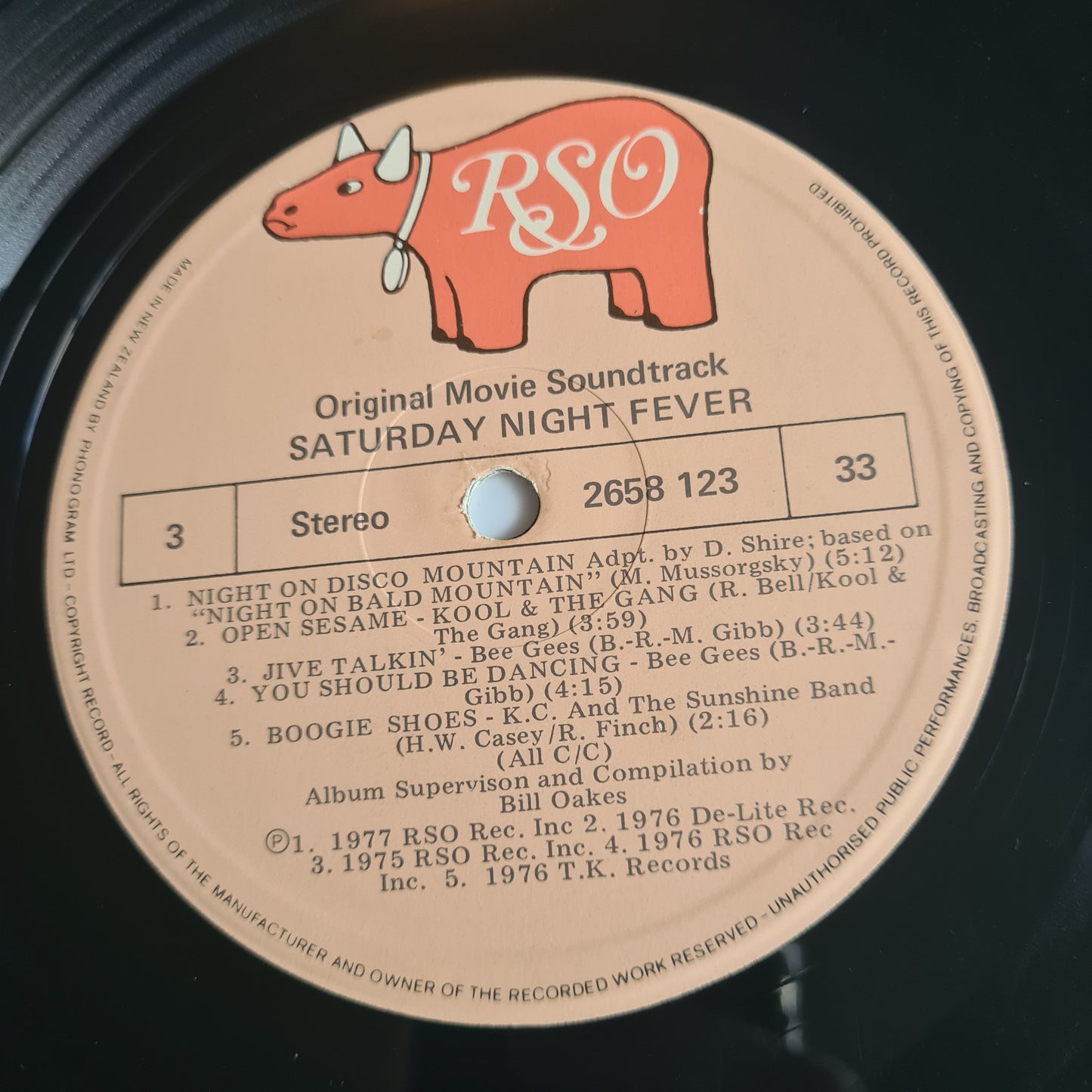 Bee Gees - Saturday Night Fever – The Original Movie Soundtrack - 1977 (New Zealand Pressing) - Vinyl Record 2LP