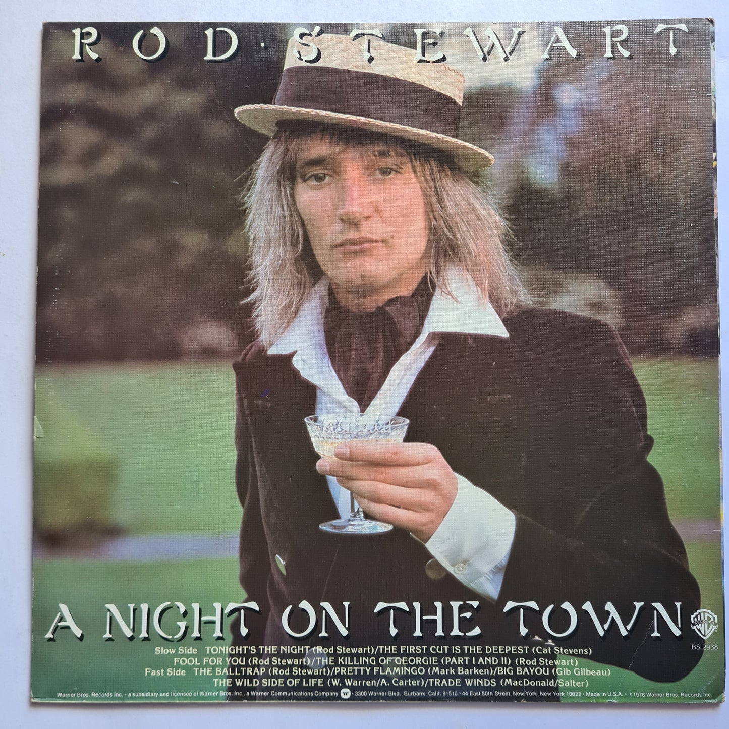 Rod Stewart – A Night On The Town - 1976 - Vinyl Record LP