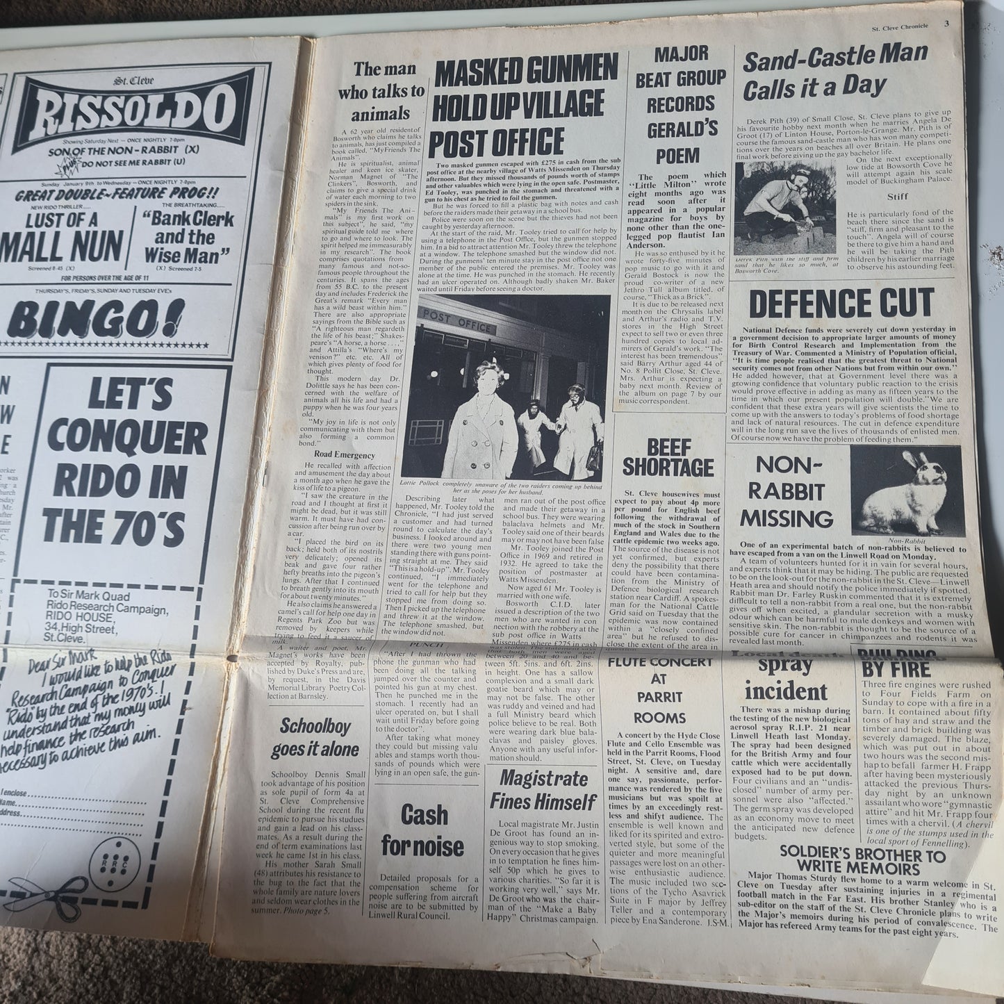 Jethro Tull – Thick As A Brick - 1972 - Vinyl Record LP (Newspaper Cover)
