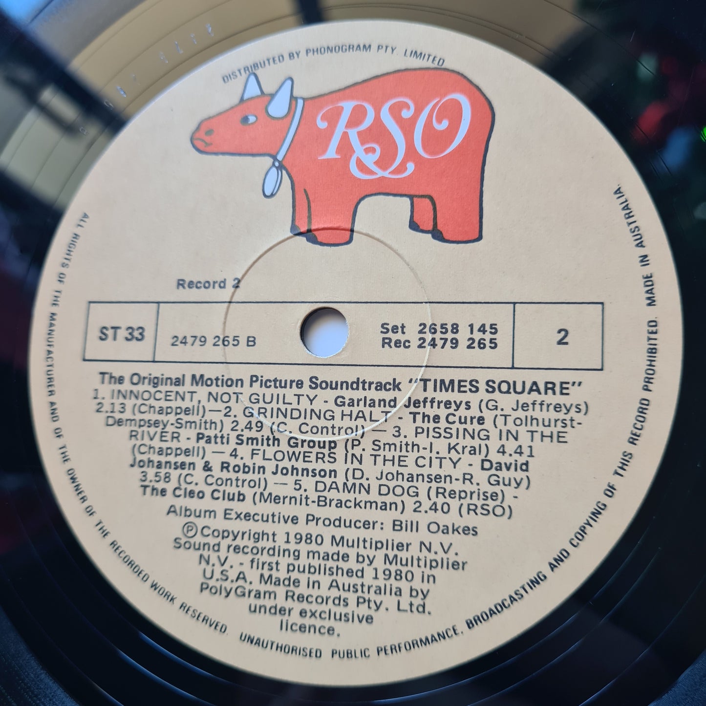 Times Square – The Original Motion Picture Soundtrack - 1980 (Gatefold 2LP) - Vinyl Record