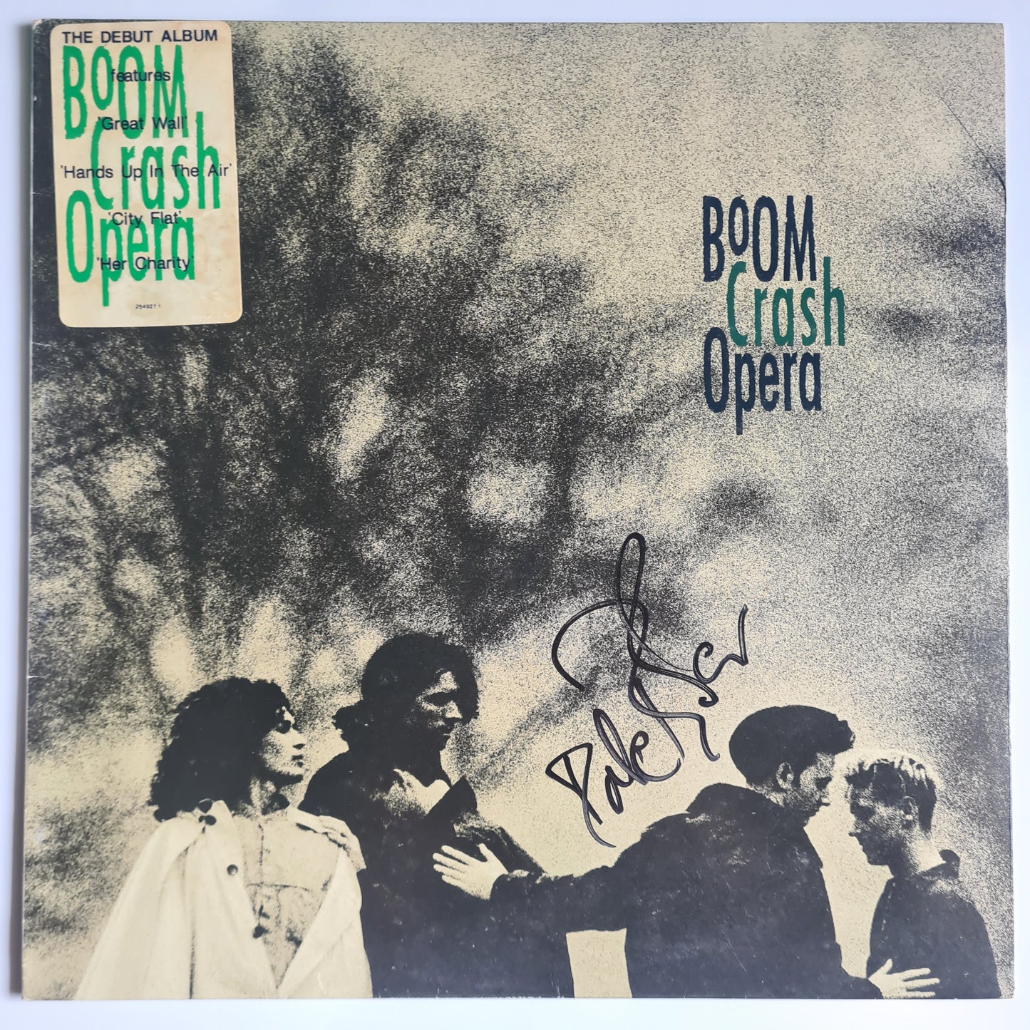 Boom Crash Opera – Boom Crash Opera (SIGNED BY DALE RYDER) - 1987 - (COVER ONLY)