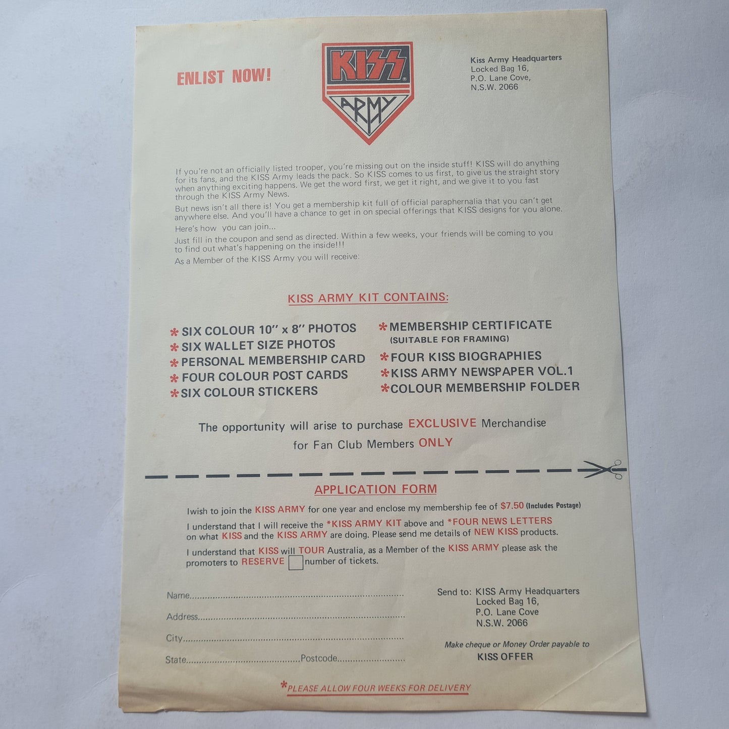 KISS – The Best Of The Solo Albums (with stickers and army form) - 1979 - Vinyl Record LP