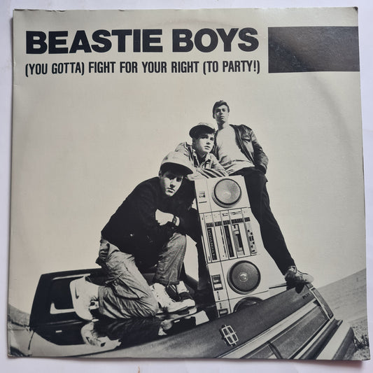 Beastie Boys – (You Gotta) Fight For Your Right (To Party!) - 1987 (12inch Single Australian Pressing) - Vinyl Record (NM)