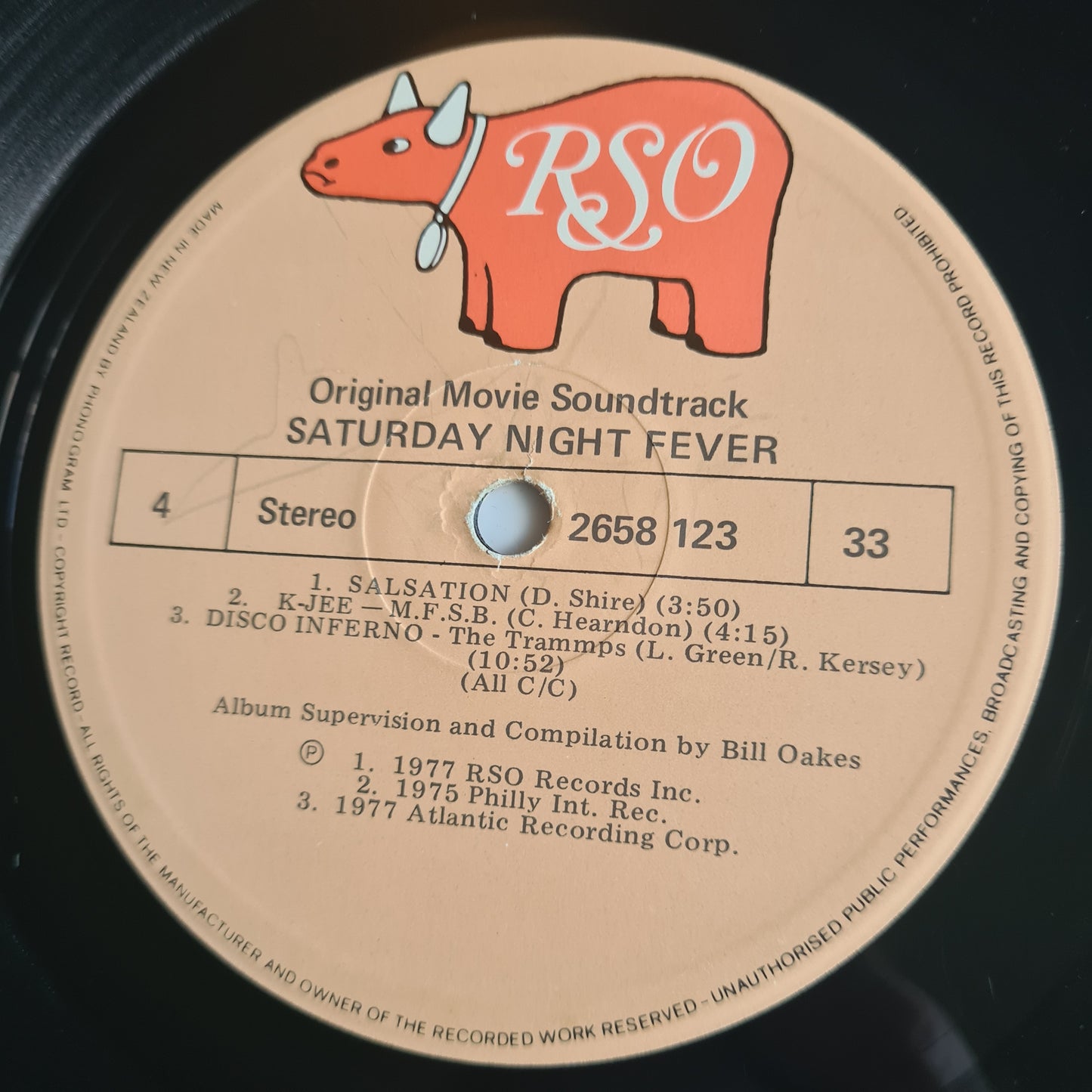 Bee Gees - Saturday Night Fever – The Original Movie Soundtrack - 1977 (New Zealand Pressing) - Vinyl Record 2LP