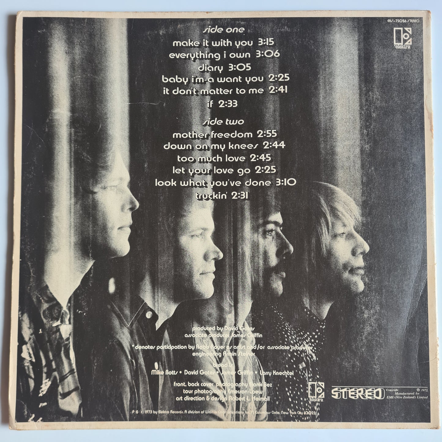 Bread – The Best Of Bread - 1973 (New Zealand Pressing) - Vinyl Record LP