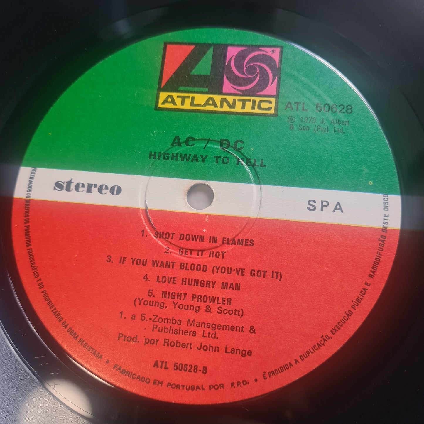 AC/DC – Highway To Hell - 1979 (Portuguese Pressing) - Vinyl Record LP