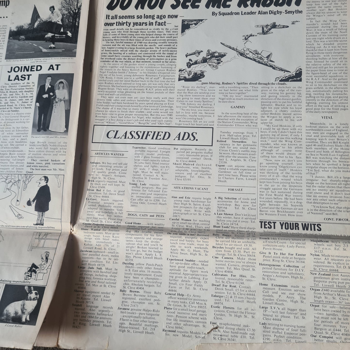 Jethro Tull – Thick As A Brick - 1972 - Vinyl Record LP (Newspaper Cover)