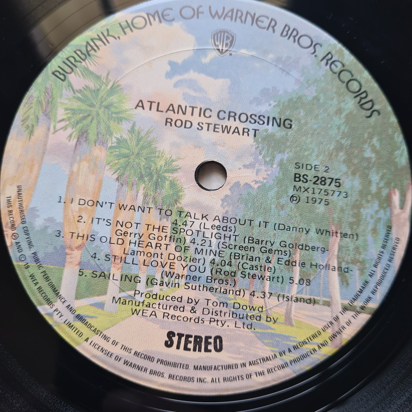 Rod Stewart – Atlantic Crossing - 1975 (Gatefold) - Vinyl Record LP