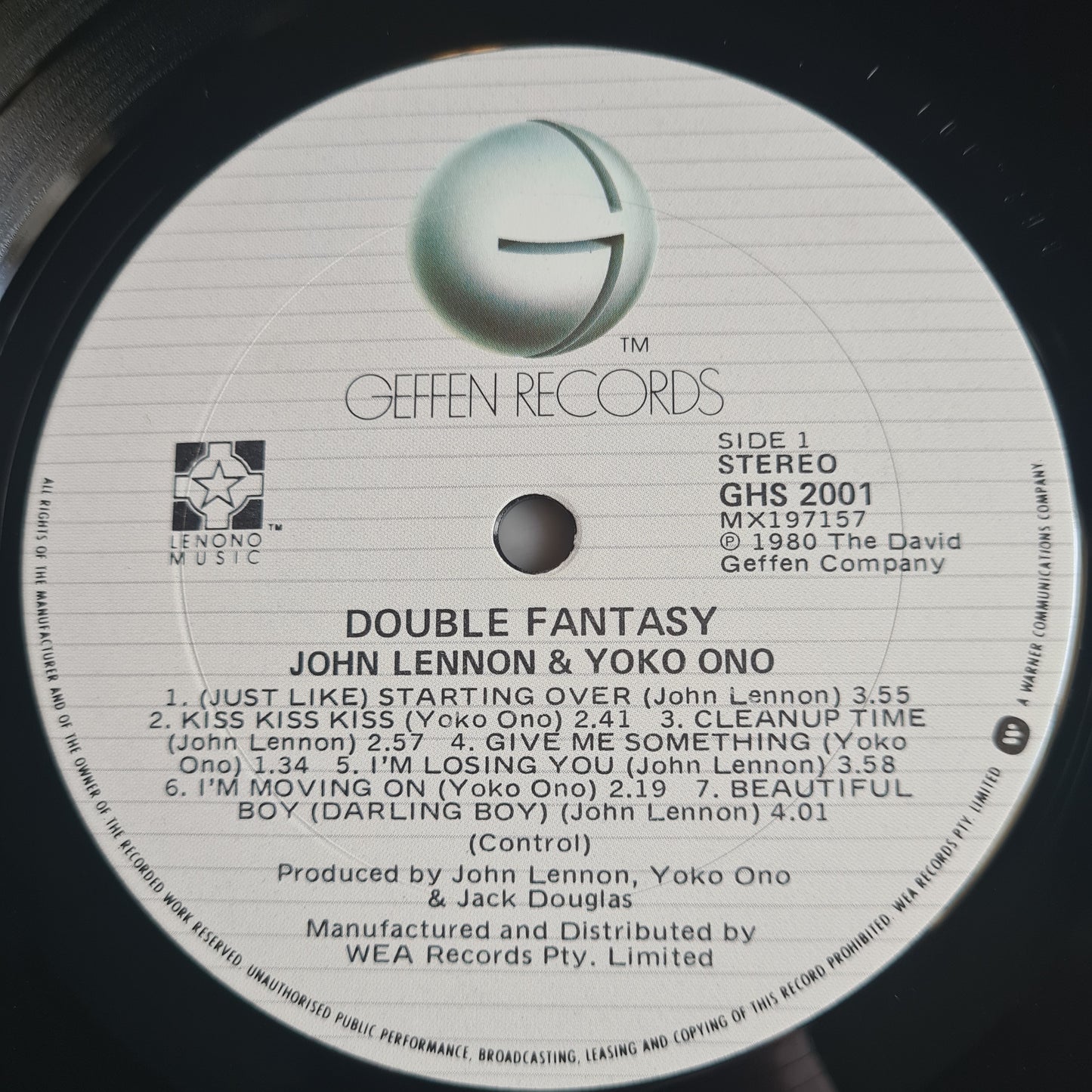 John Lennon (Beatles) – Double Fantasy - 1980 (USA Pressing) - Vinyl Record LP