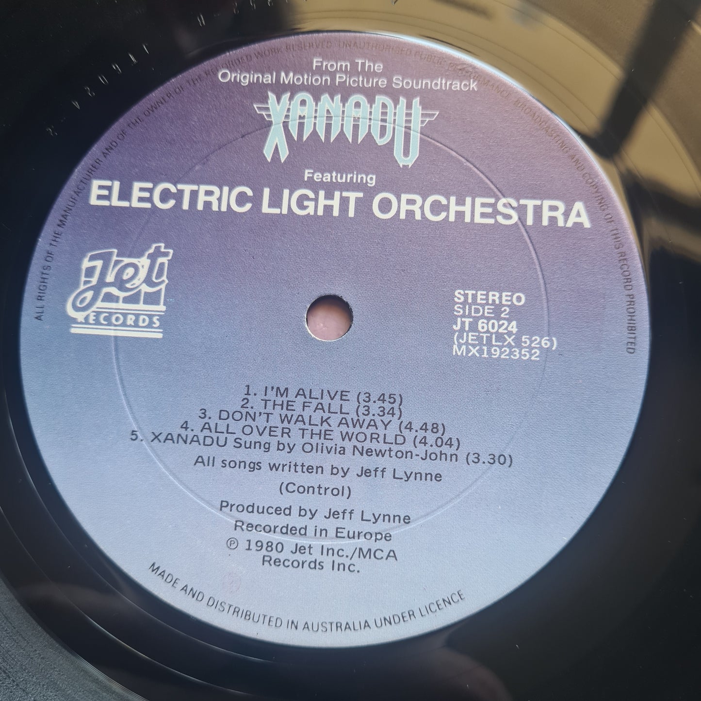 ELO & Olivia Newton John – Xanadu - 1980 (Gatefold) - Vinyl Record LP