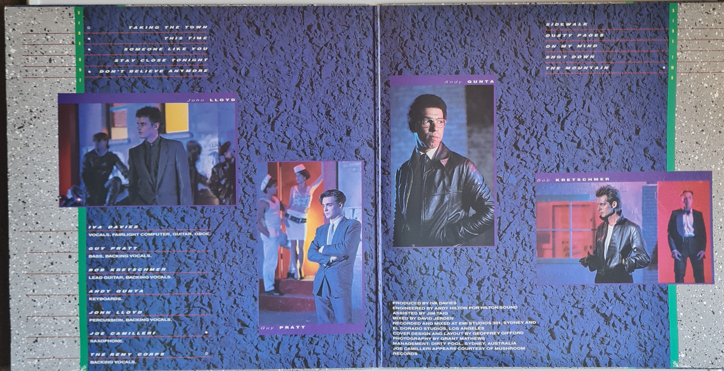 Icehouse – Sidewalk - 1984 (Gatefold) - Vinyl Record LP