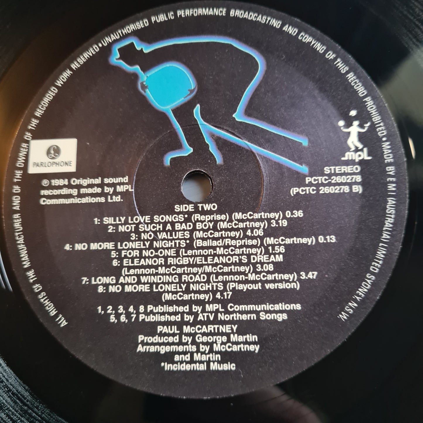 Paul McCartney (Beatles) – Give My Regards To Broad Street - 1984 (Gatefold) - Vinyl Record LP