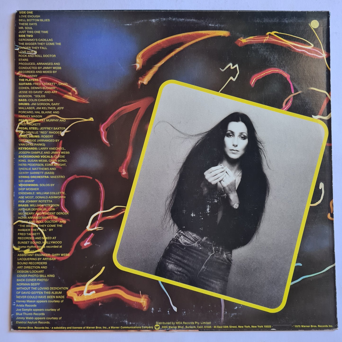 Cher – Stars - 1975 - Vinyl Record LP (near mint)