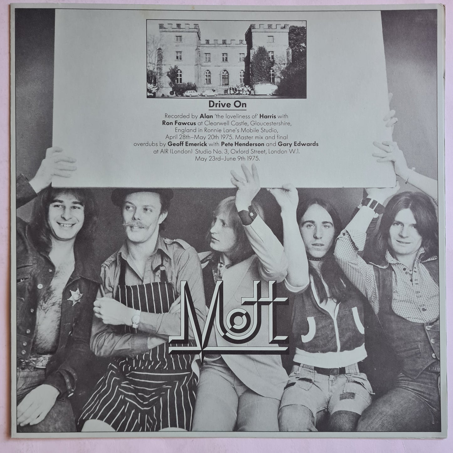Mott – Drive On - 1975 - Vinyl Record LP