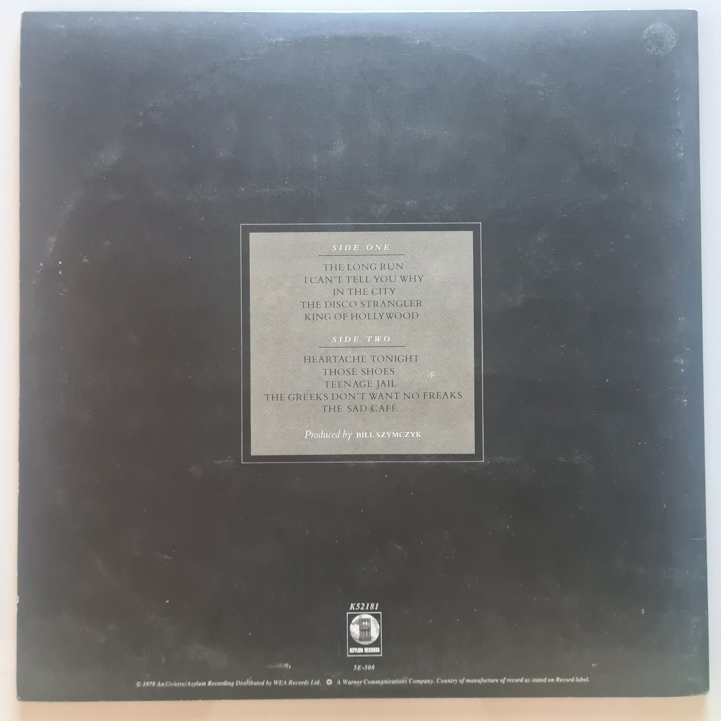 Eagles  – The Long Run - 1979 (UK Pressing)- Vinyl Record LP