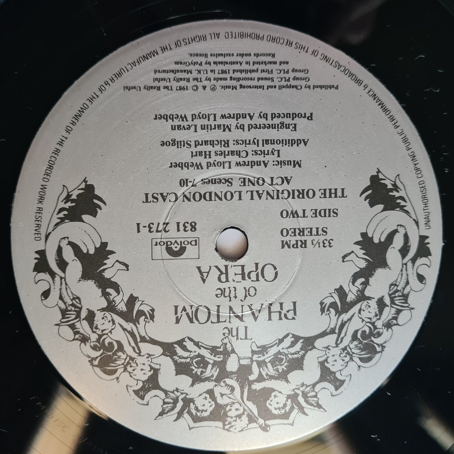 The Phantom Of The Opera – Andrew Lloyd Webber: The Original London Cast- 1987 (2LP Gatefold) - Vinyl Record
