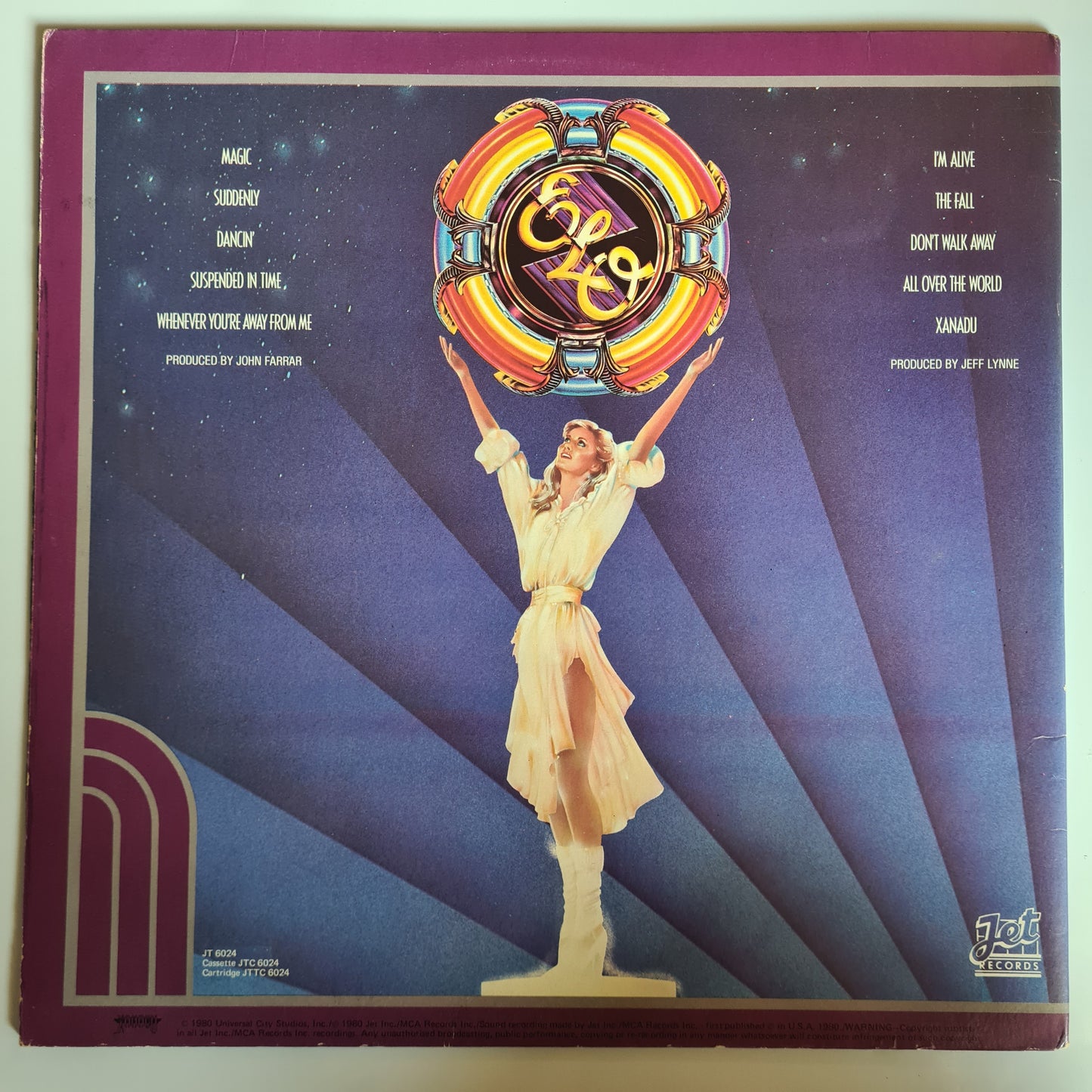 ELO & Olivia Newton John – Xanadu - 1980 (Gatefold) - Vinyl Record LP