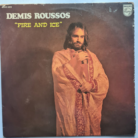 Demis Roussos  – Fire & Ice - 1971 - Vinyl Record LP