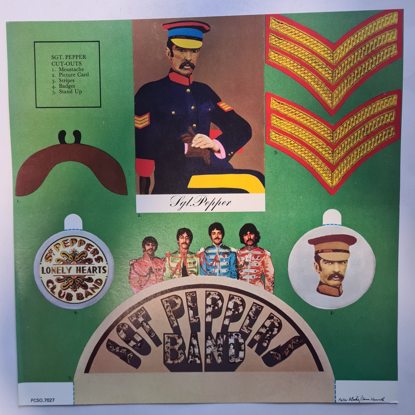 The Beatles – Sgt Peppers Lonely Hearts Club Band - 1967 (1982 Australian Pressing) - Vinyl Record LP (Gatefold cover with insert)