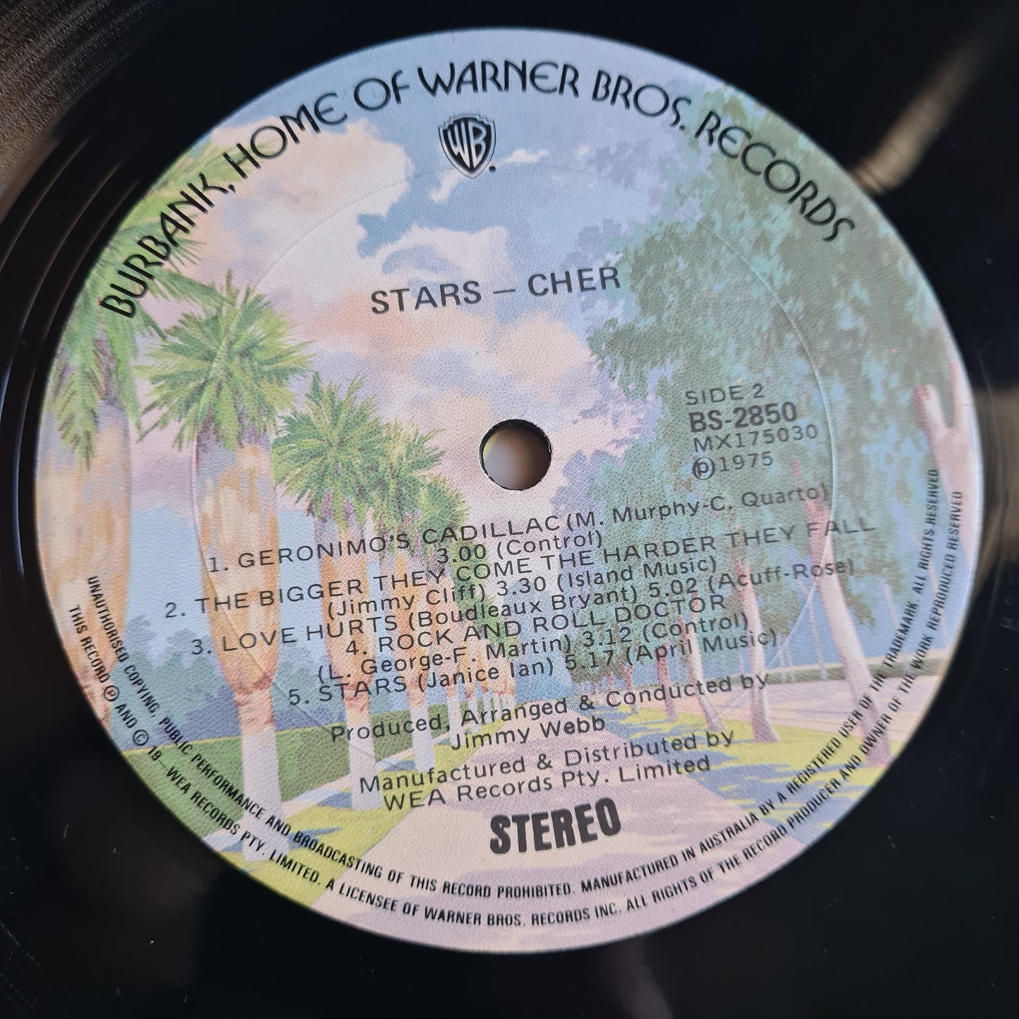 Cher – Stars - 1975 - Vinyl Record LP (near mint)