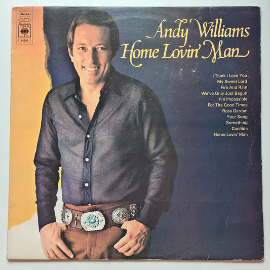 Andy Williams – Home Lovin' Man - 1971 - Vinyl Record LP