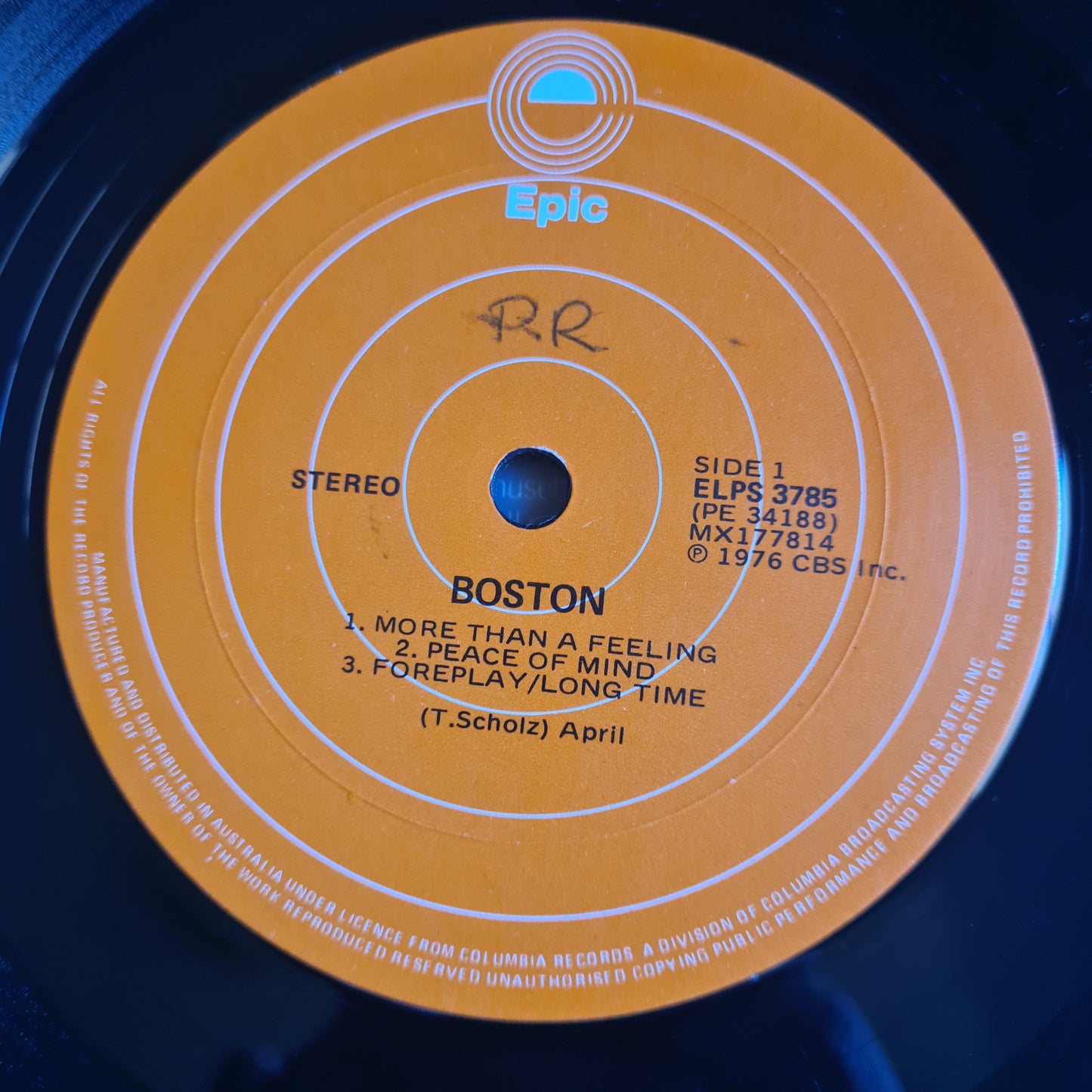 Boston – Boston - 1976 - Vinyl Record LP