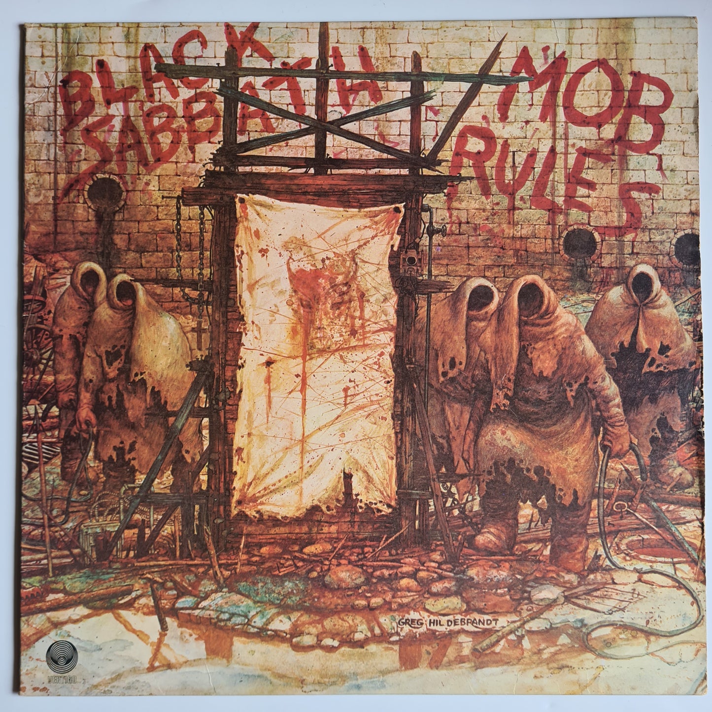 Black Sabbath – Mob Rules - 1981 - Vinyl Record LP