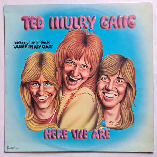 Ted Mulry Gang – Here We Are - 1975 (Blue Roo) - Vinyl Record LP (near mint)