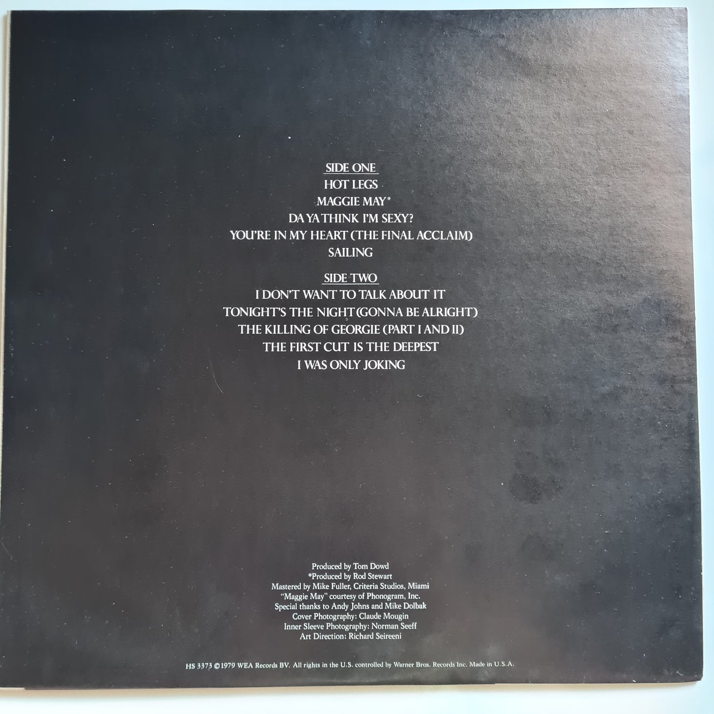 Rod Stewart – Greatest Hits - 1979- Vinyl Record LP