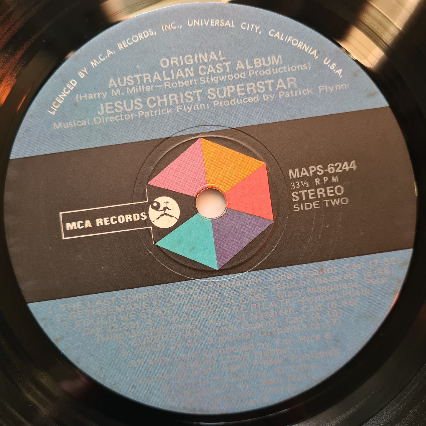 Various – Jesus Christ Superstar (Original Australian Cast Recording) - 1972 (Gatefold) - Vinyl Record LP