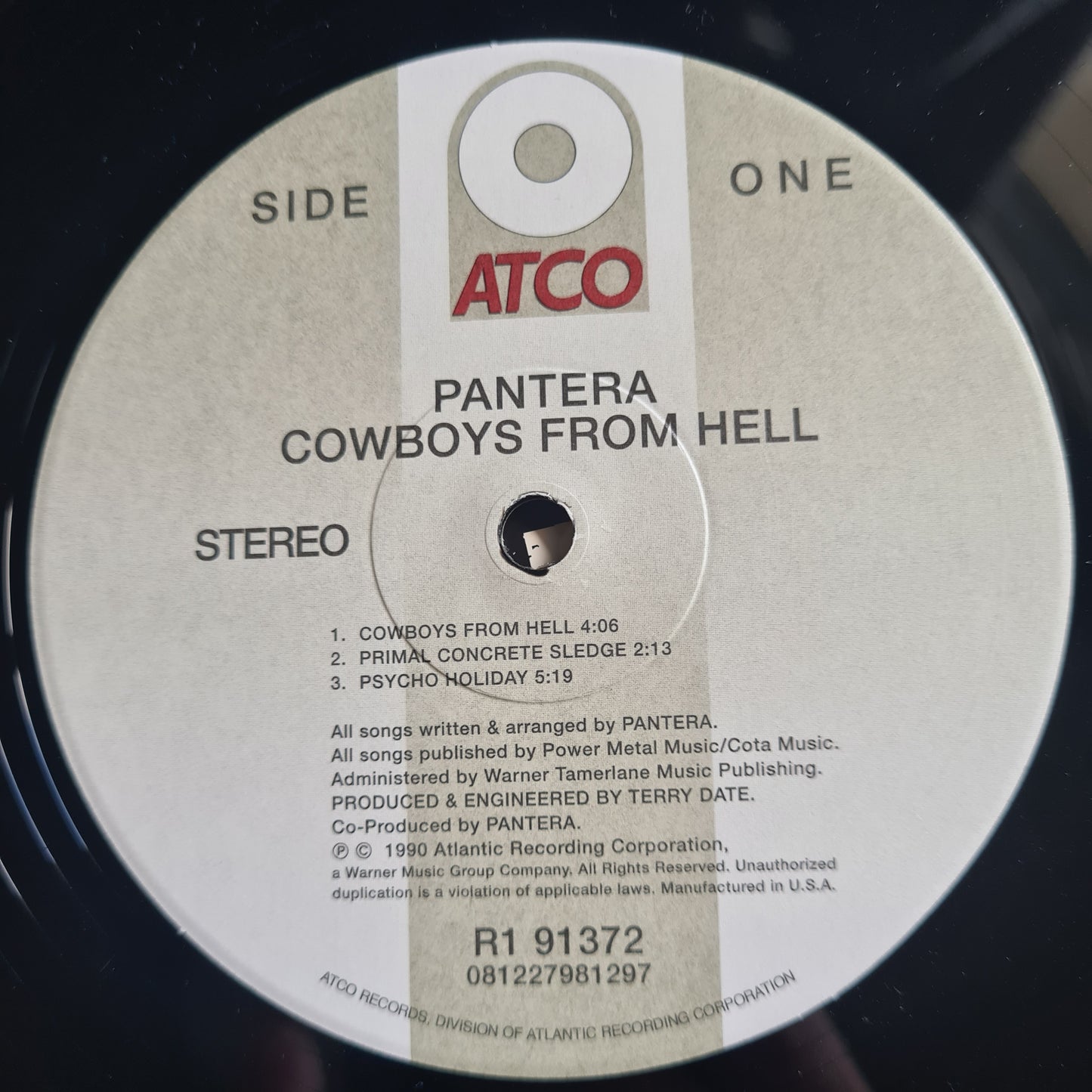 Pantera – Cowboys From Hell - 1990 (2010 USA Pressing- Gatefold 2LP) - Vinyl Record