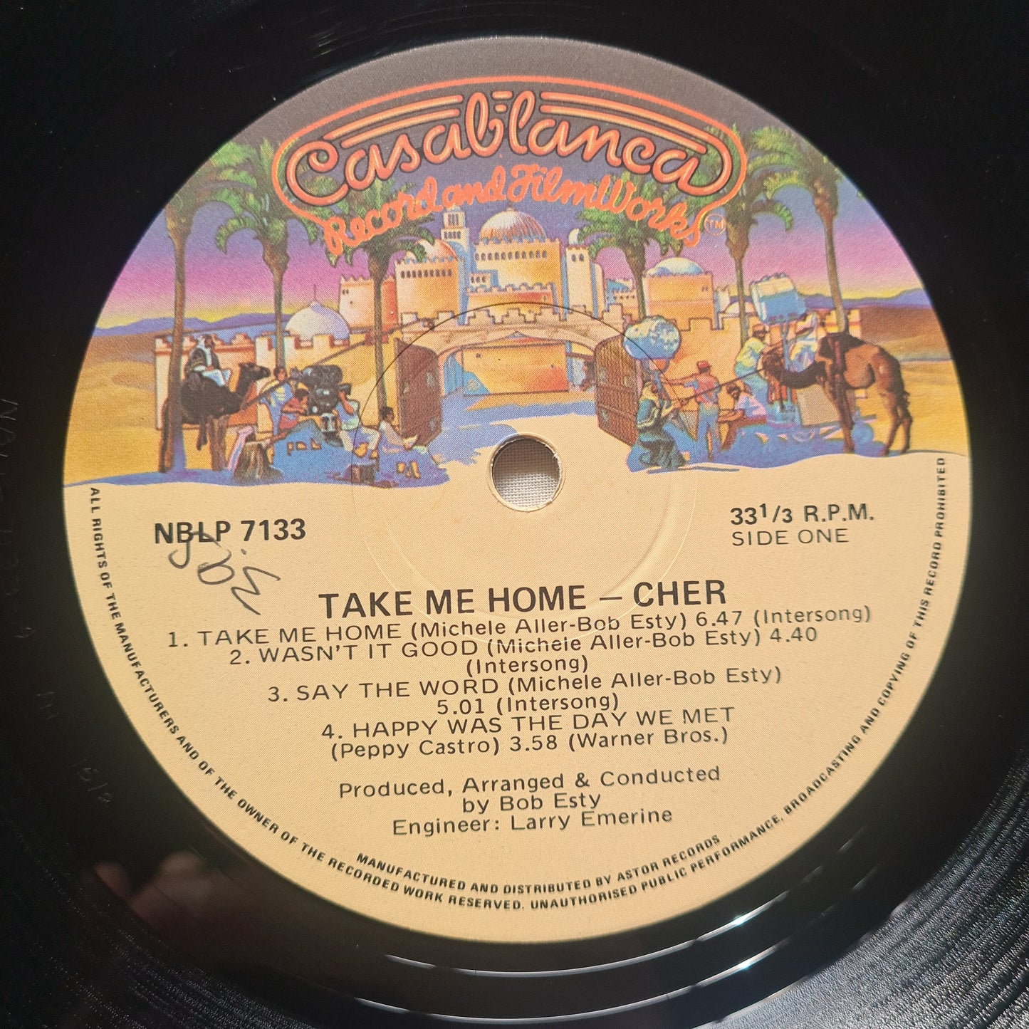 Cher – Take Me Home - 1979 - Vinyl Record