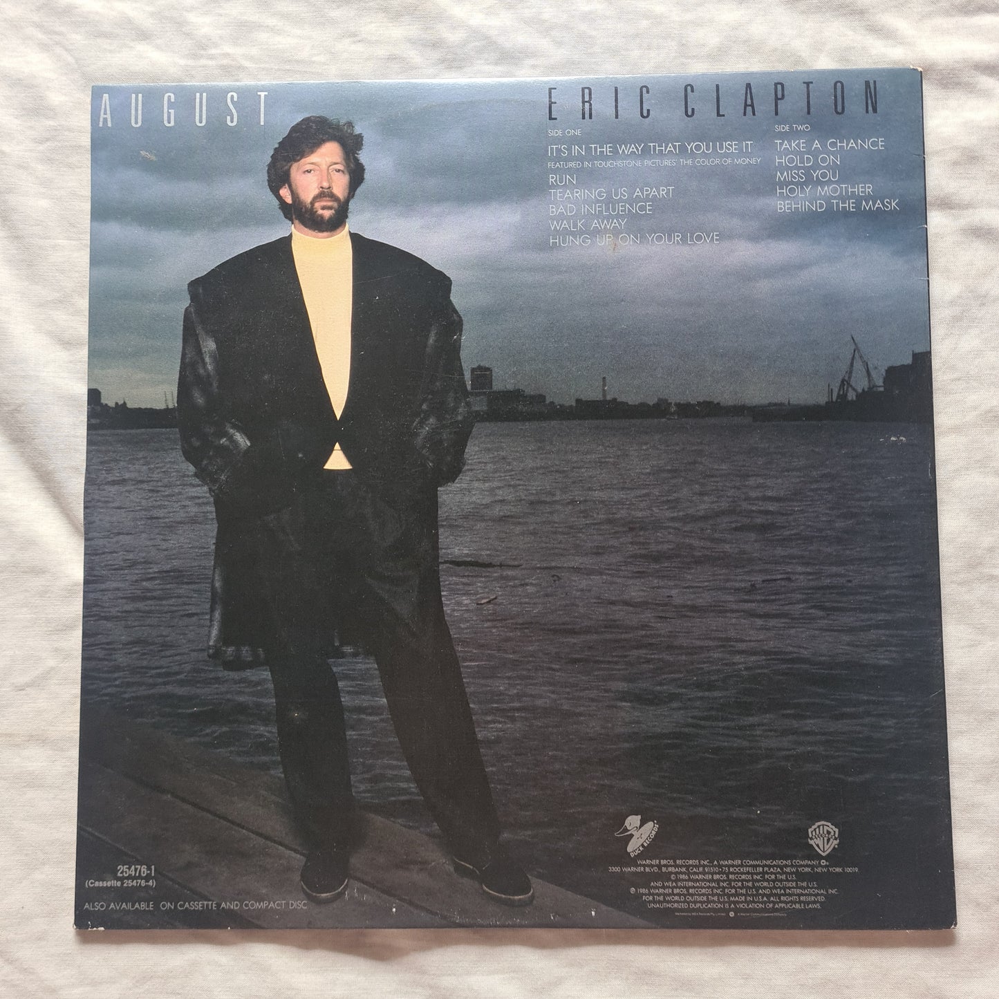 Eric Clapton – August - 1986 (Gatefold) - Vinyl Record