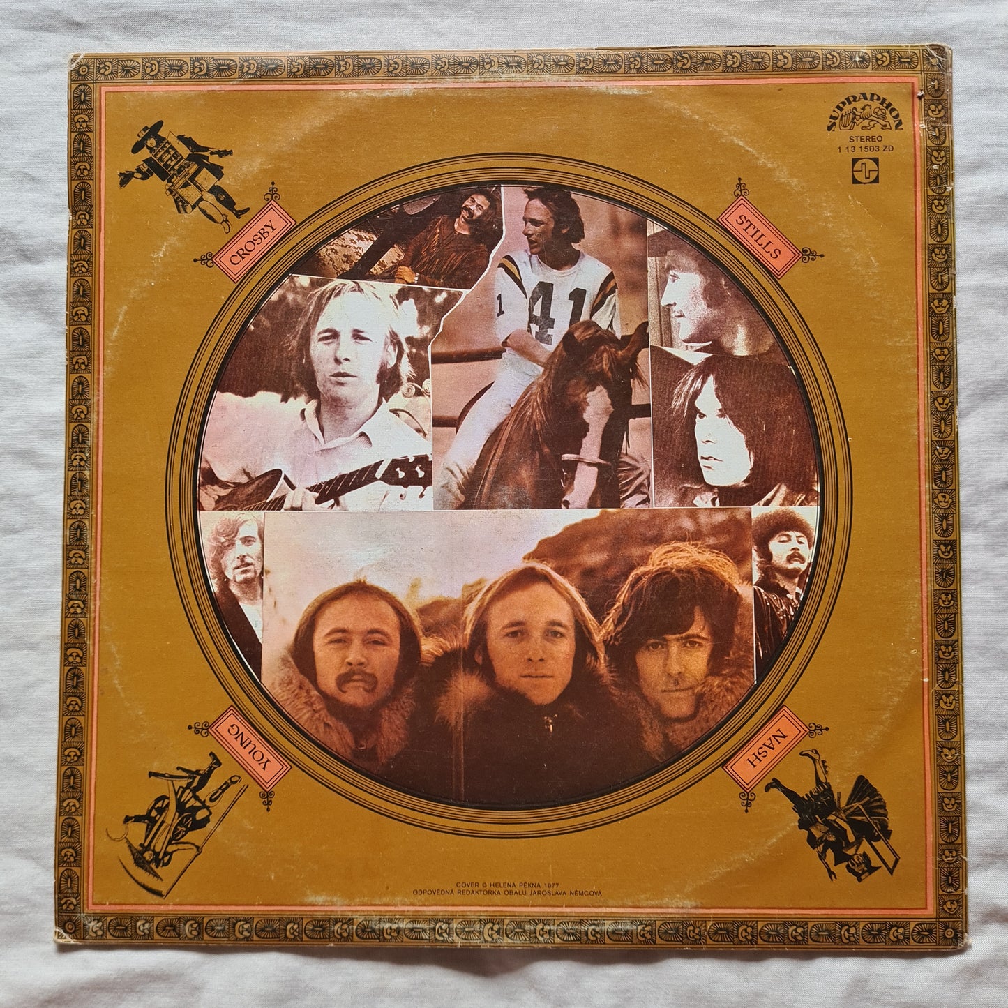 Crosby, Stills, Nash & Young – Deja Vu (alternate cover) - 1970 - Vinyl Record