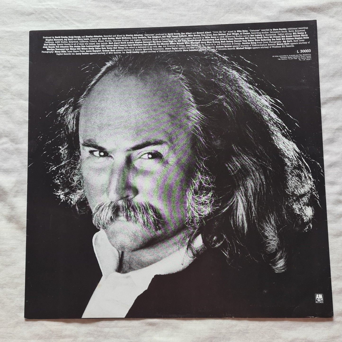 David Crosby – Oh Yes I Can - 1989 - Vinyl Record