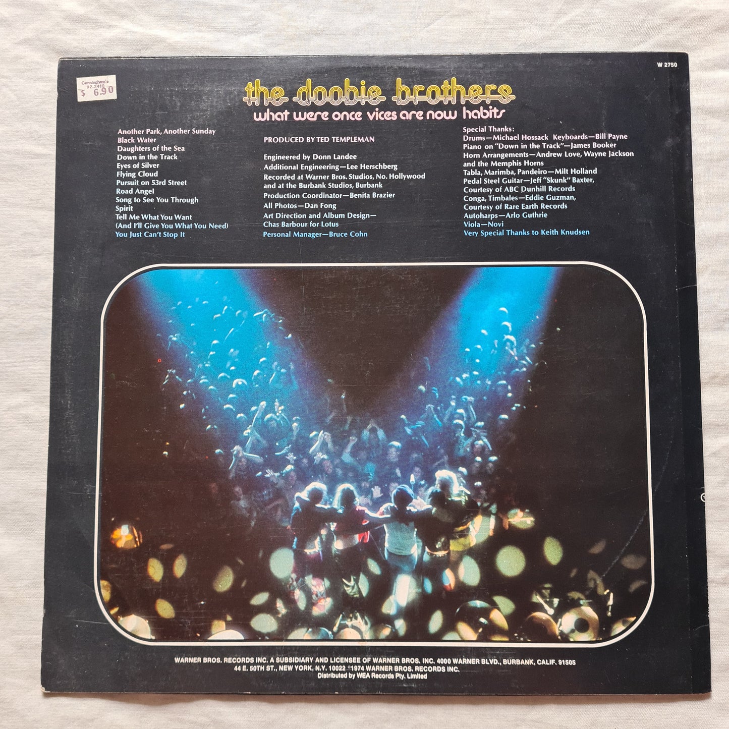 Doobie Brothers, The – What Once Were Habits Are Now Vices - 1974 - Vinyl Record