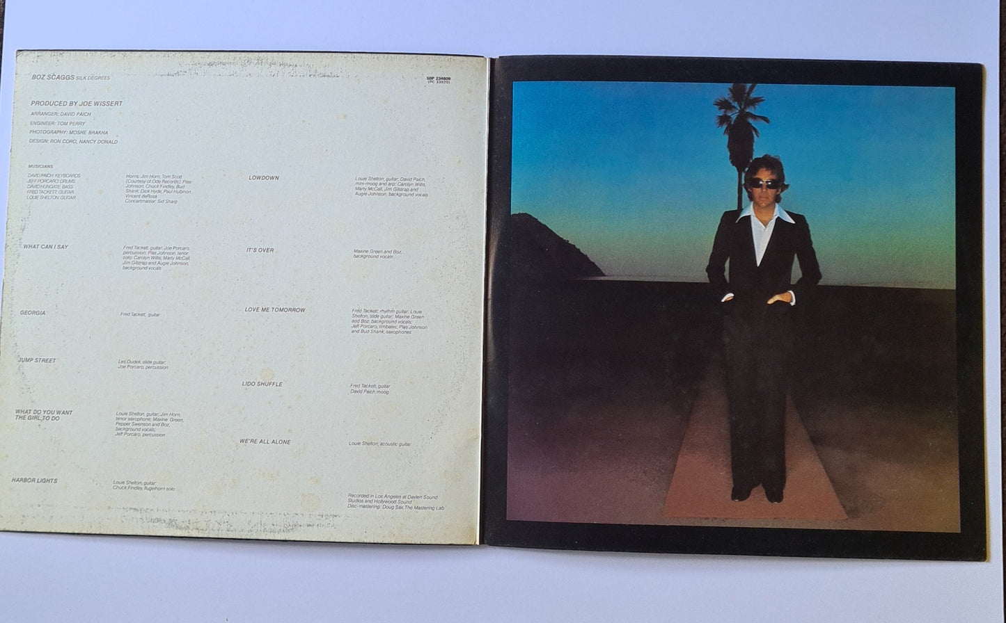 Boz Scaggs – Silk Degrees- 1976 (Gatefold) - Vinyl Record