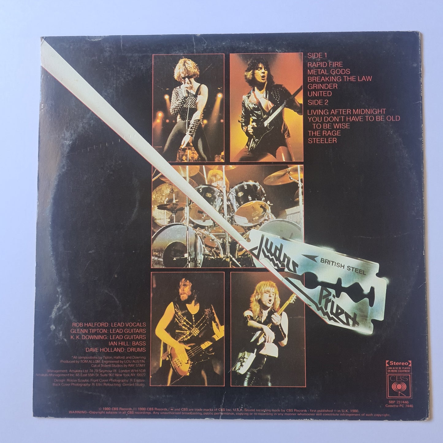 Judas Priest – British Steel - 1980 - Vinyl Record