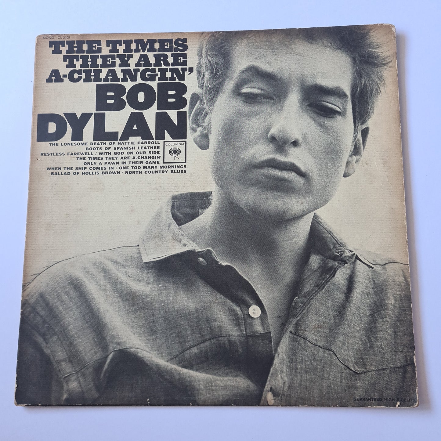 Bob Dylan – The Times They Are A-Changin' (Mono) - 1964 - Vinyl Record