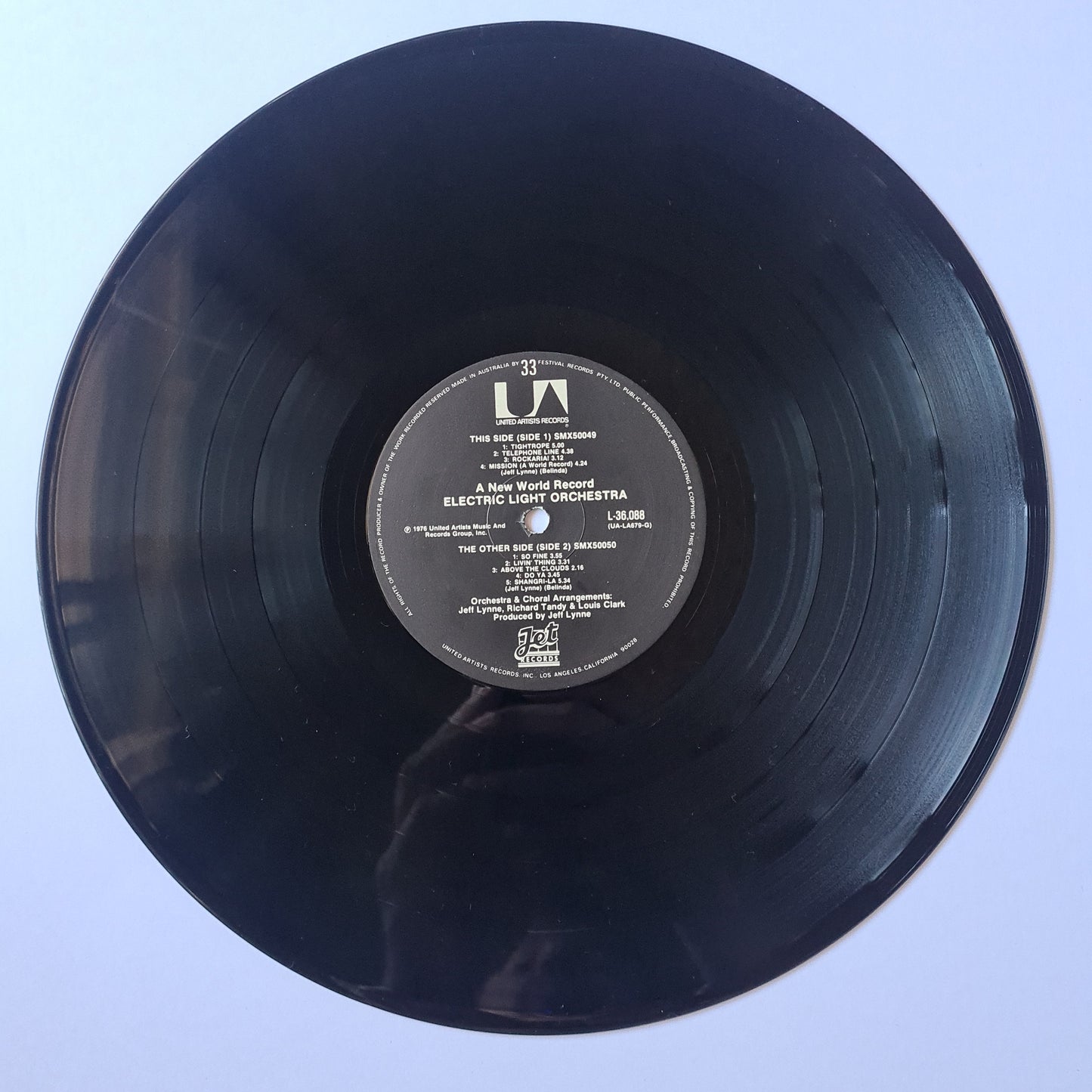 ELO – New World Record - 1976 - Vinyl Record