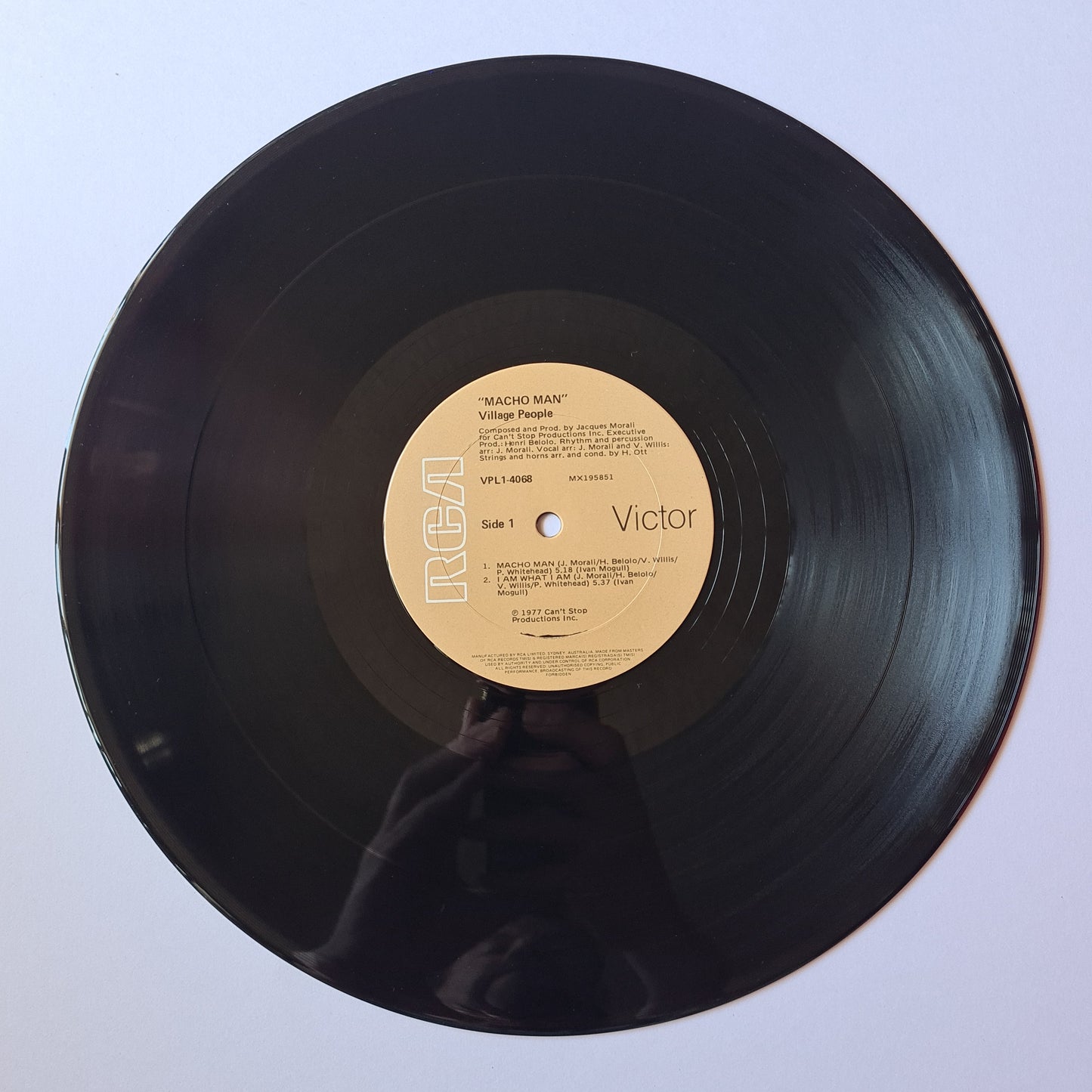 Village People – Macho Man - 1977 - Vinyl Record
