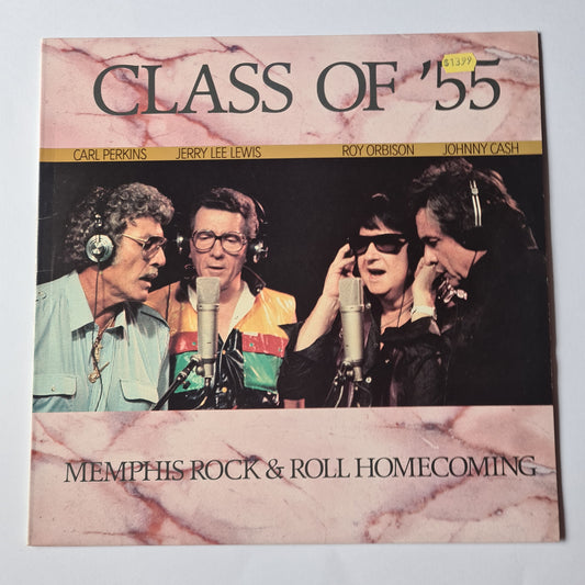 Carl Perkins, Jerry Lee Lewis, Roy Orbison & Johnny Cash – Class Of '55 - 1986 - Vinyl Record