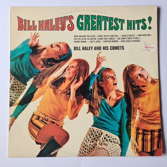 Bill Haley & His Comets– Bill Haley's Greatest Hits - 1969 - Vinyl Record 1