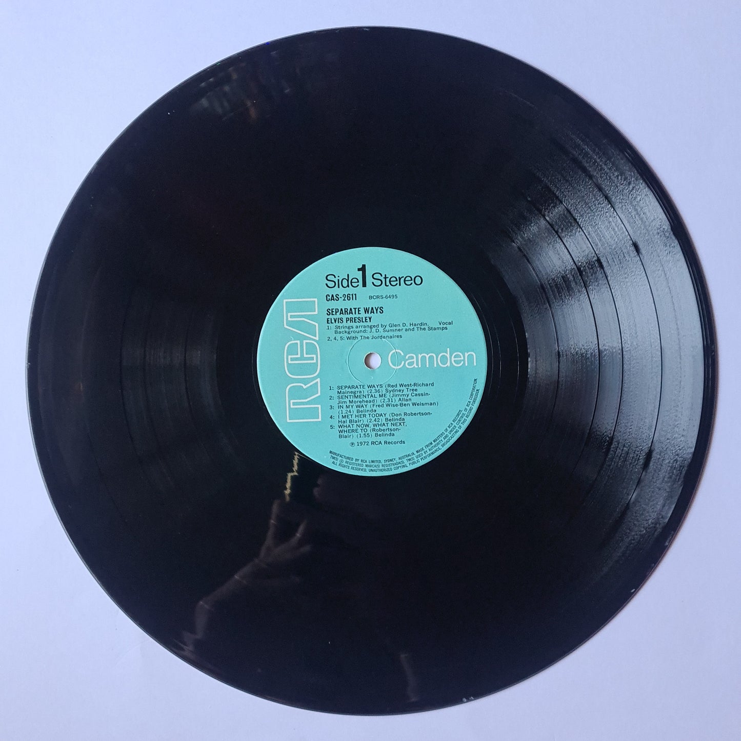 Elvis Presley – Seperate Ways - 1972 - Vinyl Record