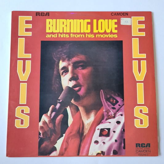 Elvis Presley – Burning Love & Hits From His Movies - 1972 - Vinyl Record
