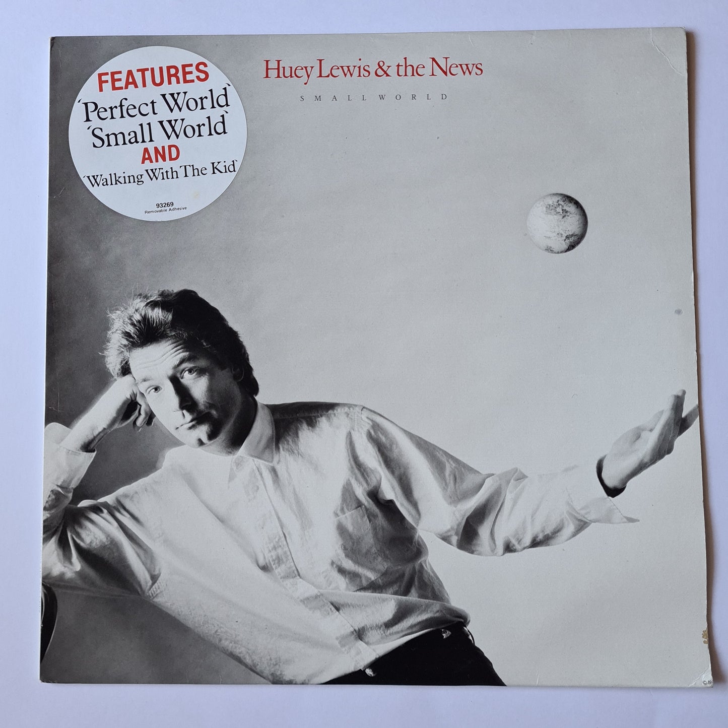 Huey Lewis & The News – Small World - 1988 - Vinyl Record